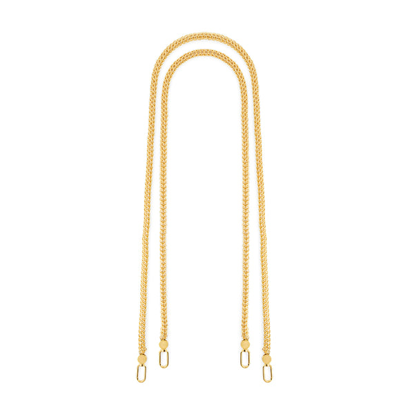 Olympia Le Tan Gold Strap - Bold - Medium