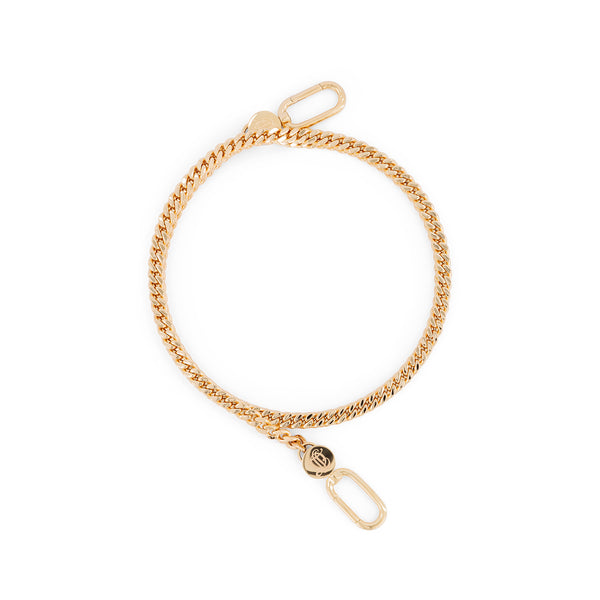 Olympia Le Tan Gold Strap - Slim Small