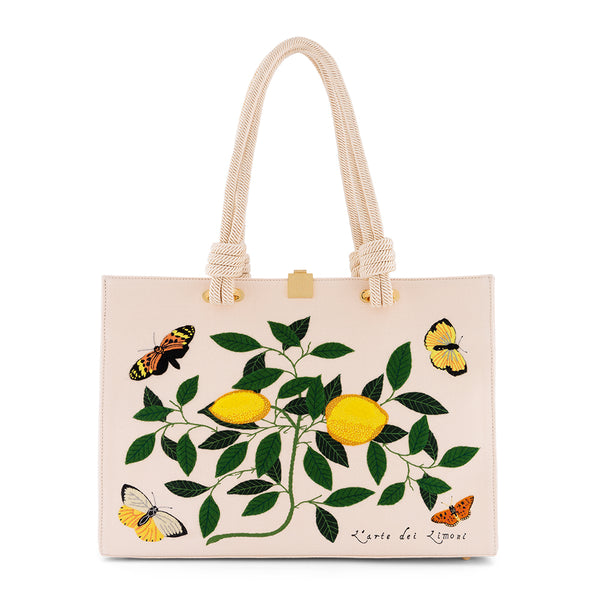 olympia le tan Lemons and Butterflies (Tote Medium)