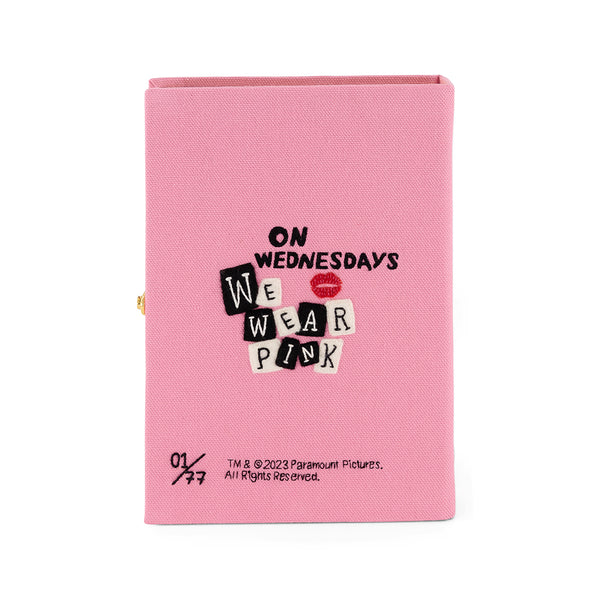 Olympia Le Tan Mean Girls - Burn Book (Light Pink)