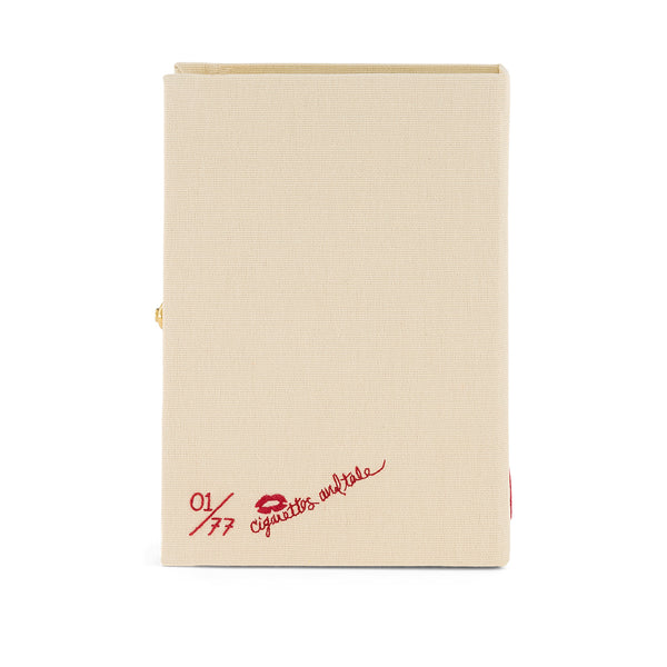 Olympia Le Tan Red Lips Face