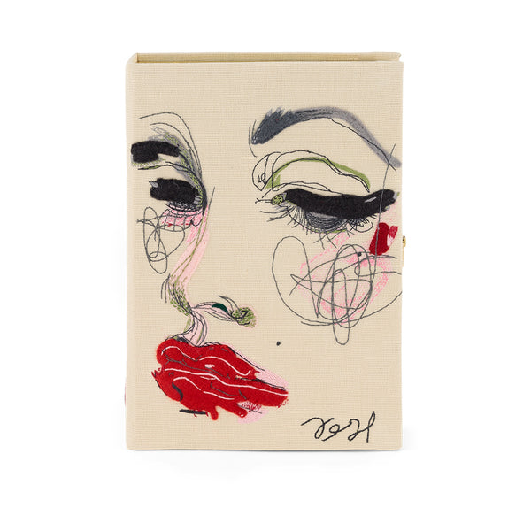 olympia le tan Red Lips Face