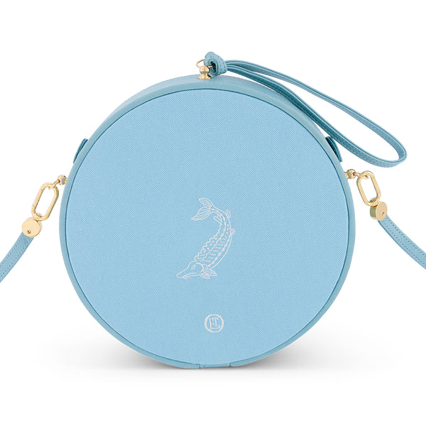 Olympia Le Tan Parisian Caviar (Blue - Caviar Oversize)