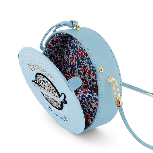 Olympia Le Tan Parisian Caviar (Blue - Caviar Oversize)