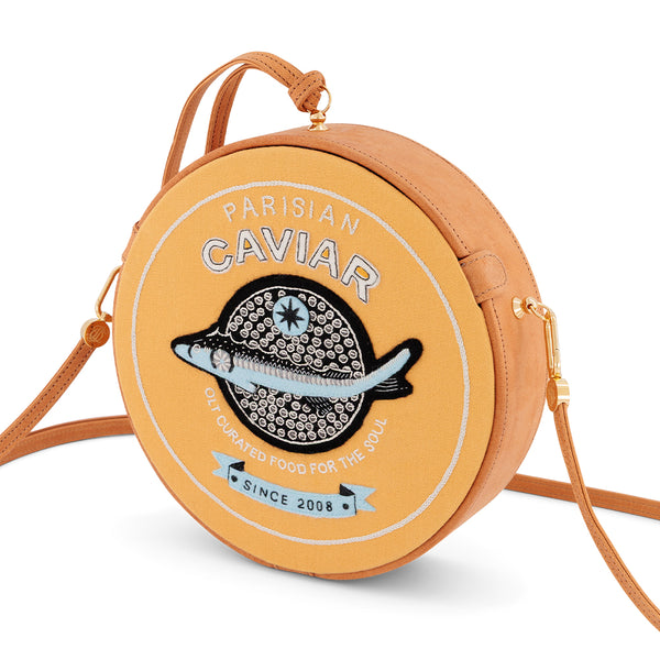 Olympia Le Tan Parisian Caviar (Caramel - Caviar Oversize)