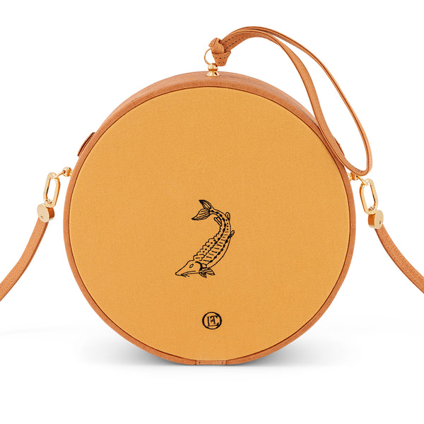 Olympia Le Tan Parisian Caviar (Caramel - Caviar Oversize)