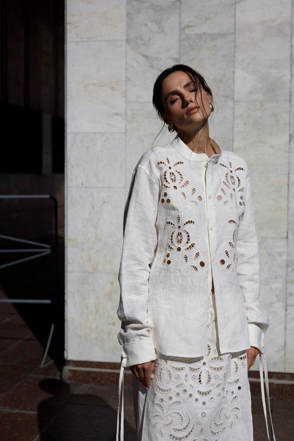 Omelia FROST FLOWERS SHIRT 02