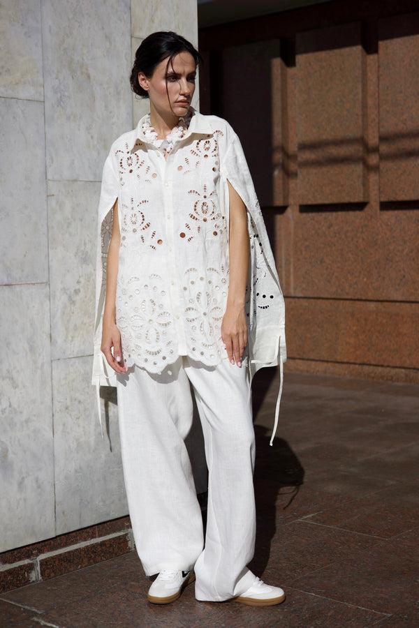 Omelia FROST FLOWERS SHIRT 05