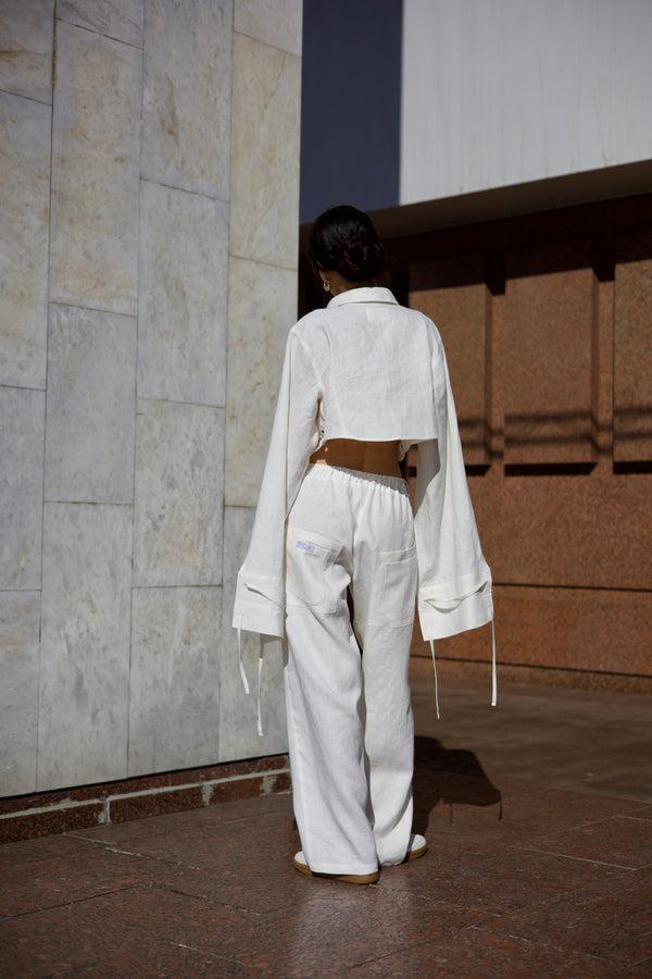 Omelia FROST FLOWERS TROUSERS 06