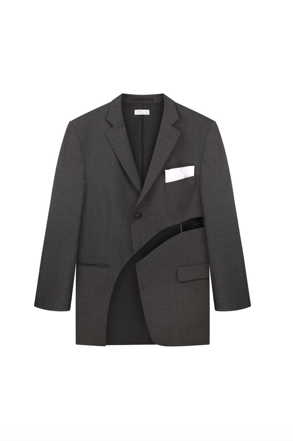 omelia JACKET WITH ASYMMETRIC CUT-OUTS F0525