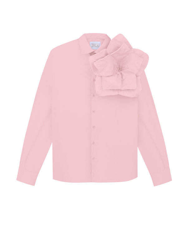 omelia SHIRT WITH A FLOWER 09P
