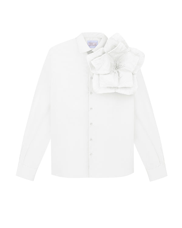 omelia SHIRT WITH A FLOWER 09W