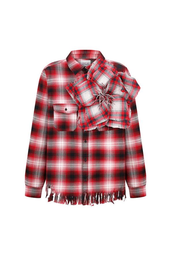 omelia SHIRT WITH A FLOWER F0825