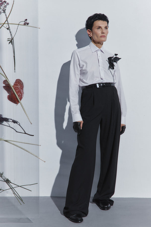 Omelia SHIRT WITH BOUTONNIERE 02WB