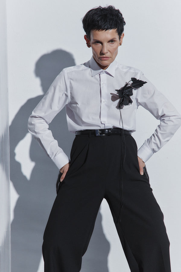 Omelia SHIRT WITH BOUTONNIERE 02WB