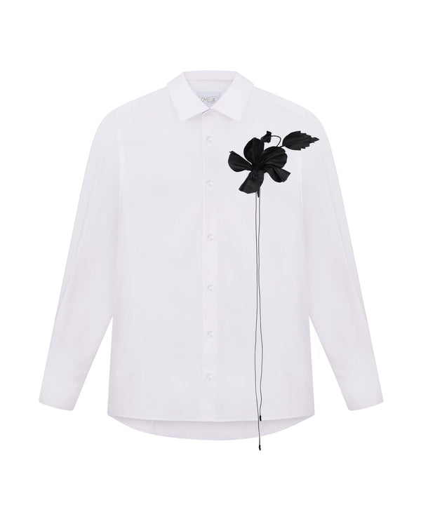 omelia SHIRT WITH BOUTONNIERE 02WB