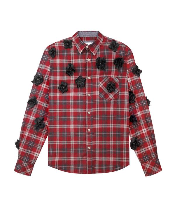 omelia SHIRT WITH PIERCINGS MADE OF FLOWERS 01 CBB