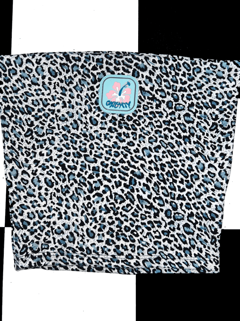 o'mighty ALOHA BOOB TUBE IN ICE CHEETAH