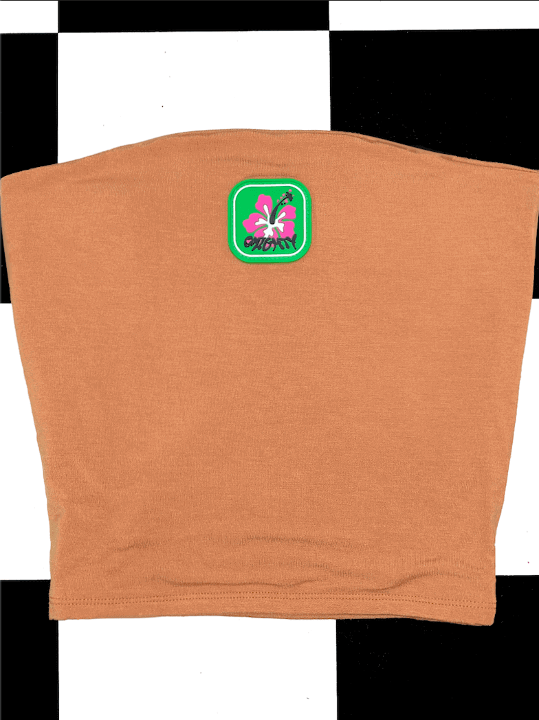 o'mighty ALOHA BOOB TUBE IN MOCHA