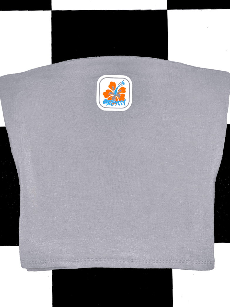 o'mighty ALOHA BOOB TUBE IN SLATE