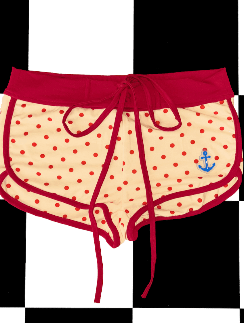 o'mighty ANCHOR POLKA SHORT IN CREAM