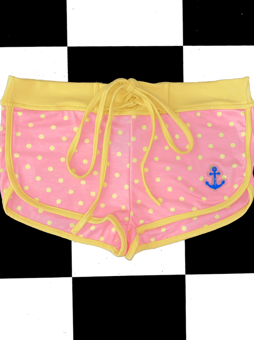 o'mighty ANCHOR POLKA SHORT IN PINK