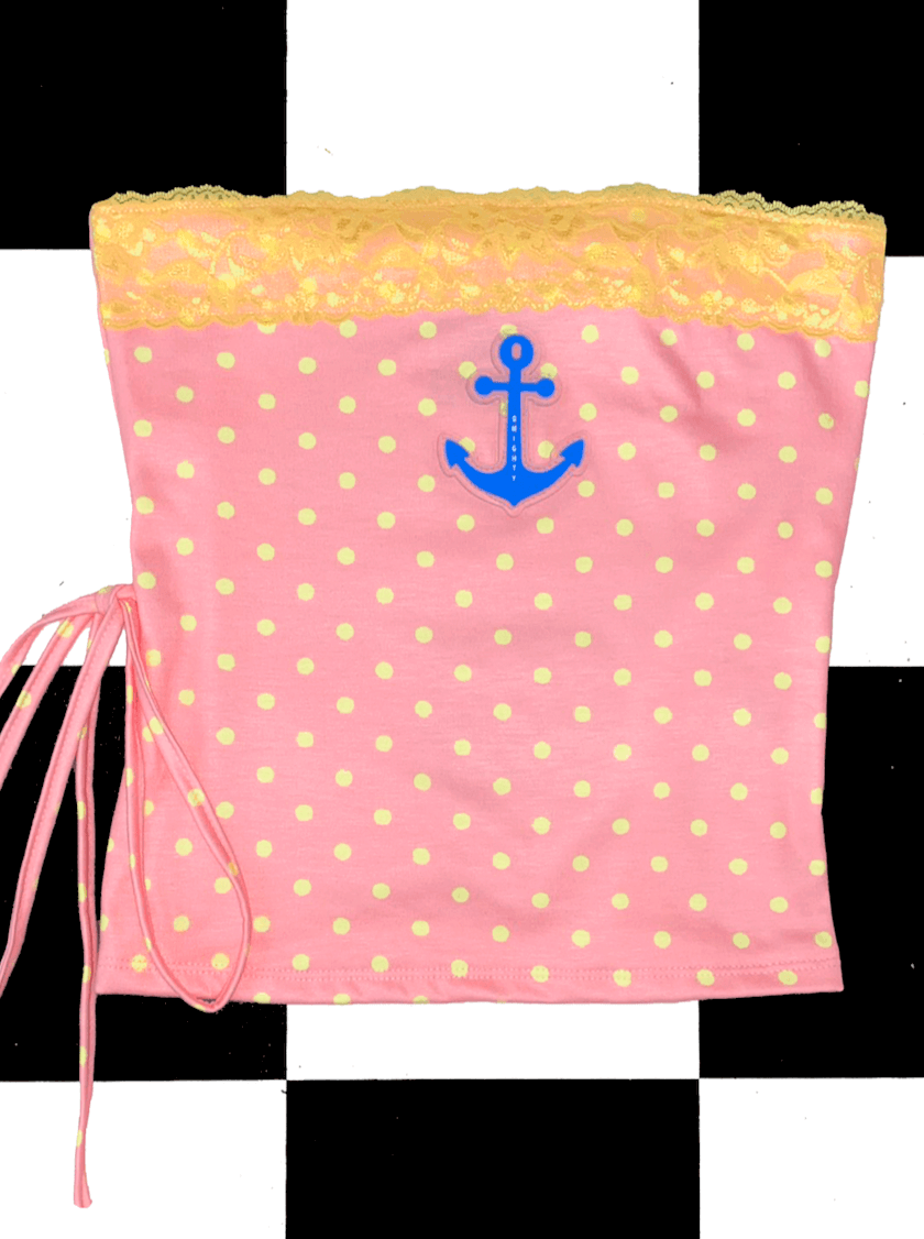 o'mighty ANCHOR POLKA TUBE IN PINK