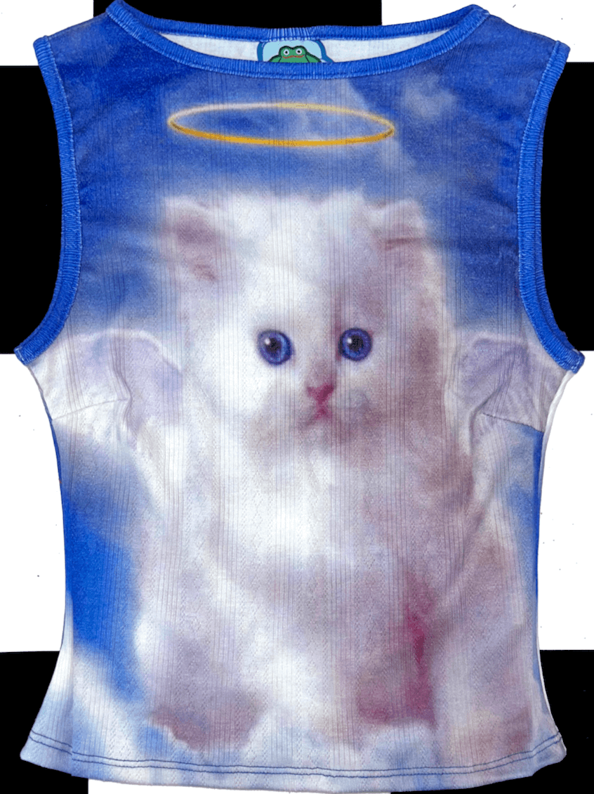 o'mighty ANGEL KITTY POINTELLE CAMI