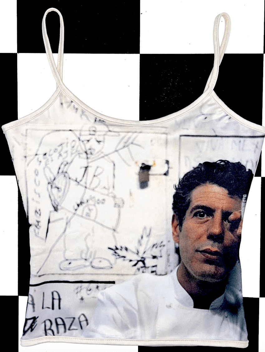 o'mighty ANTHONY BOURDAIN CAMISOLE