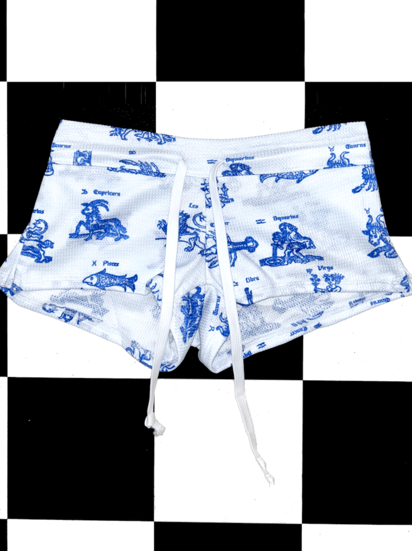 o'mighty ASTROLOGY WAFFLE BOY SHORT