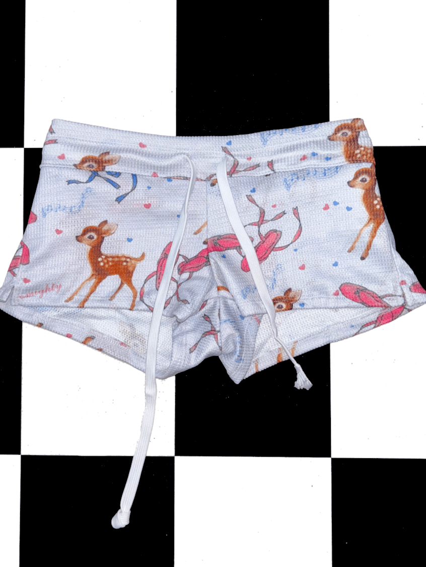 o'mighty BALLET BAMBI WAFFLE BOY SHORT