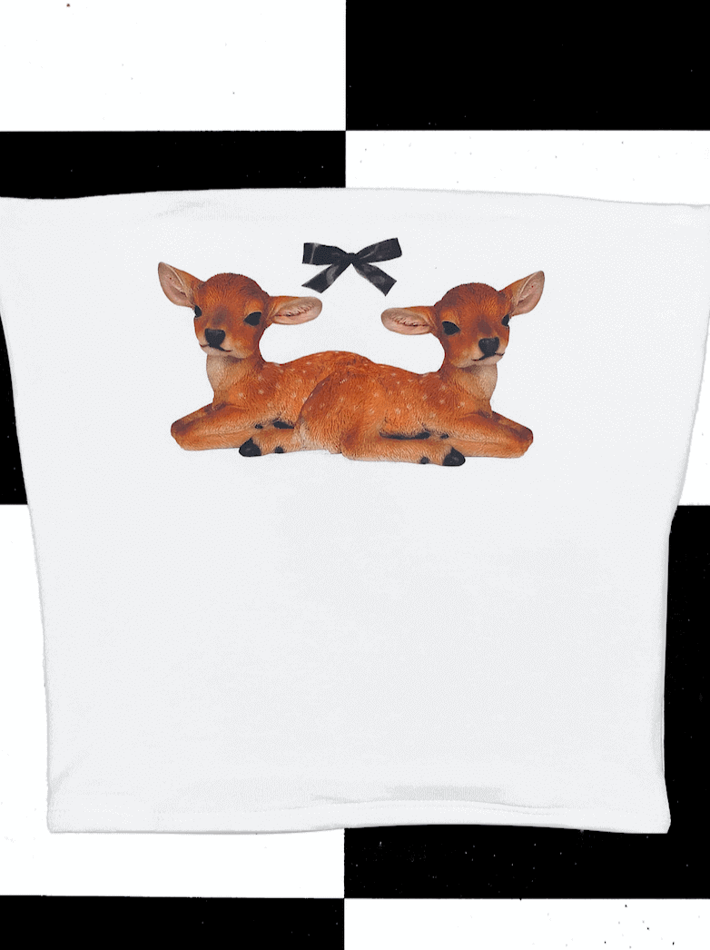 o'mighty BAMBI BOOB TUBE IN WHITE