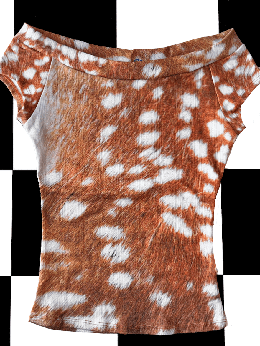 o'mighty BAMBI POINTELLE BOATNECK