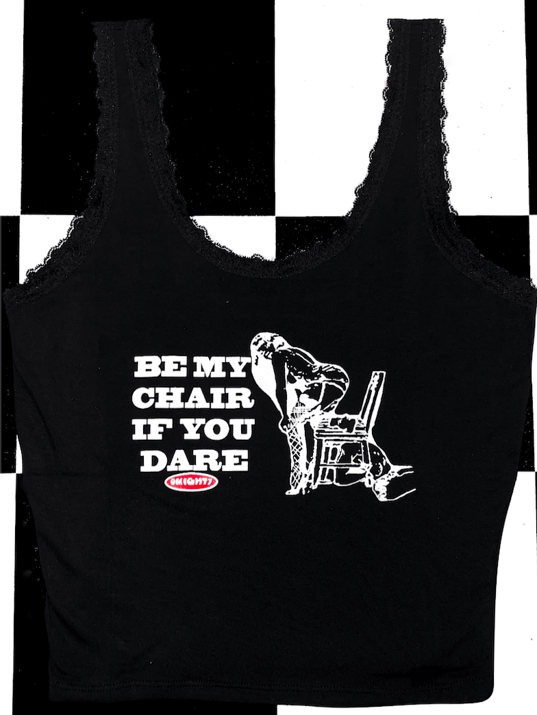 o'mighty BE MY CHAIR LACE CAMI