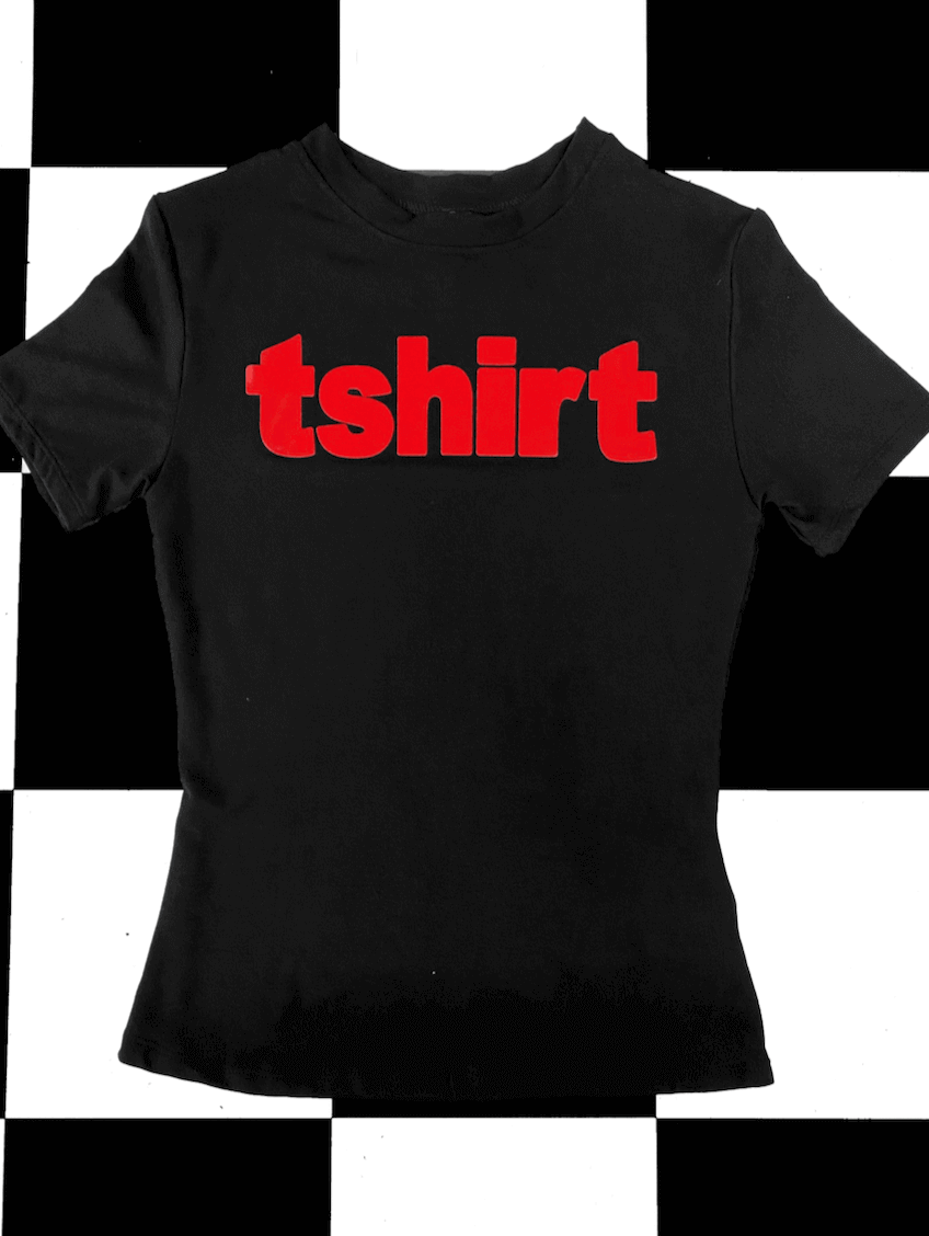 o'mighty BLACK TSHIRT TSHIRT