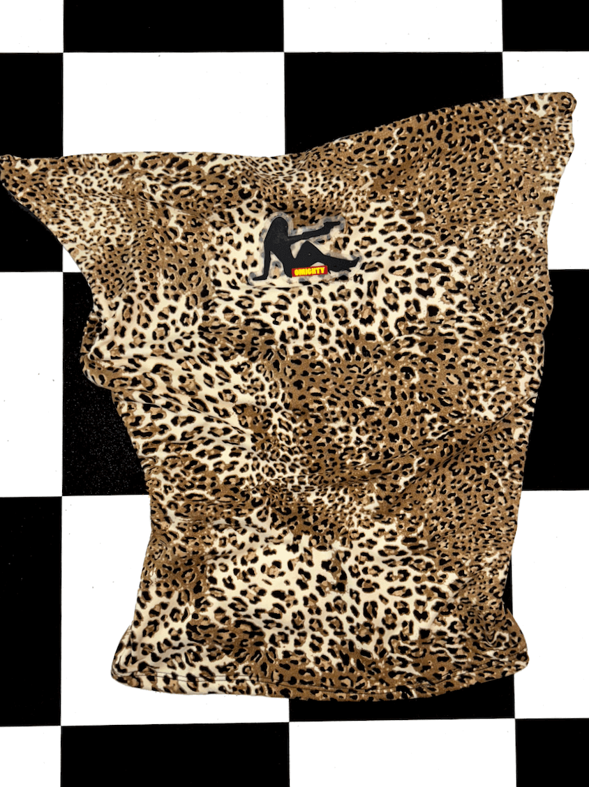 o'mighty BOND GIRL TOP IN SMALL LEOPARD