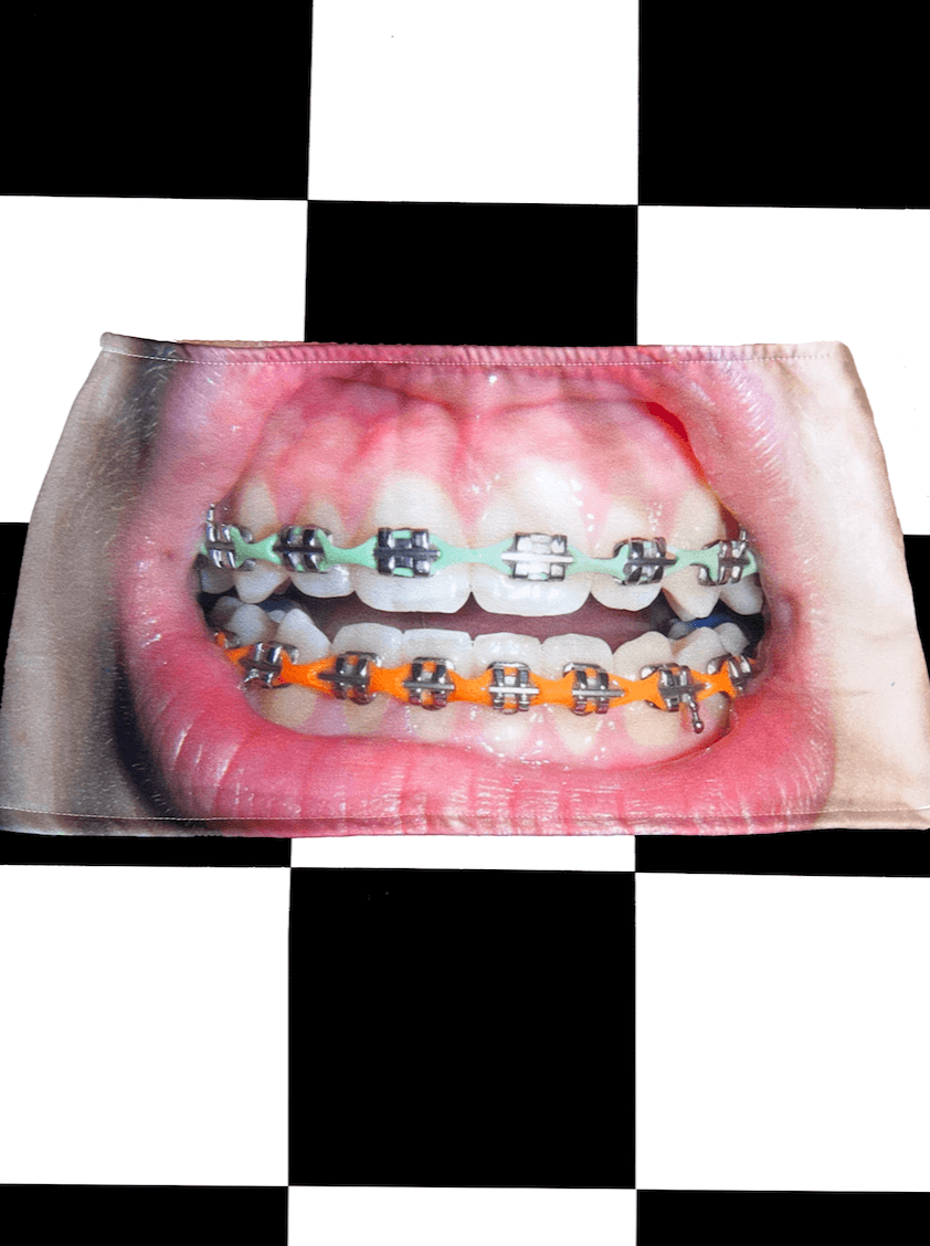 o'mighty BRACES SUPER MICRO SKIRT