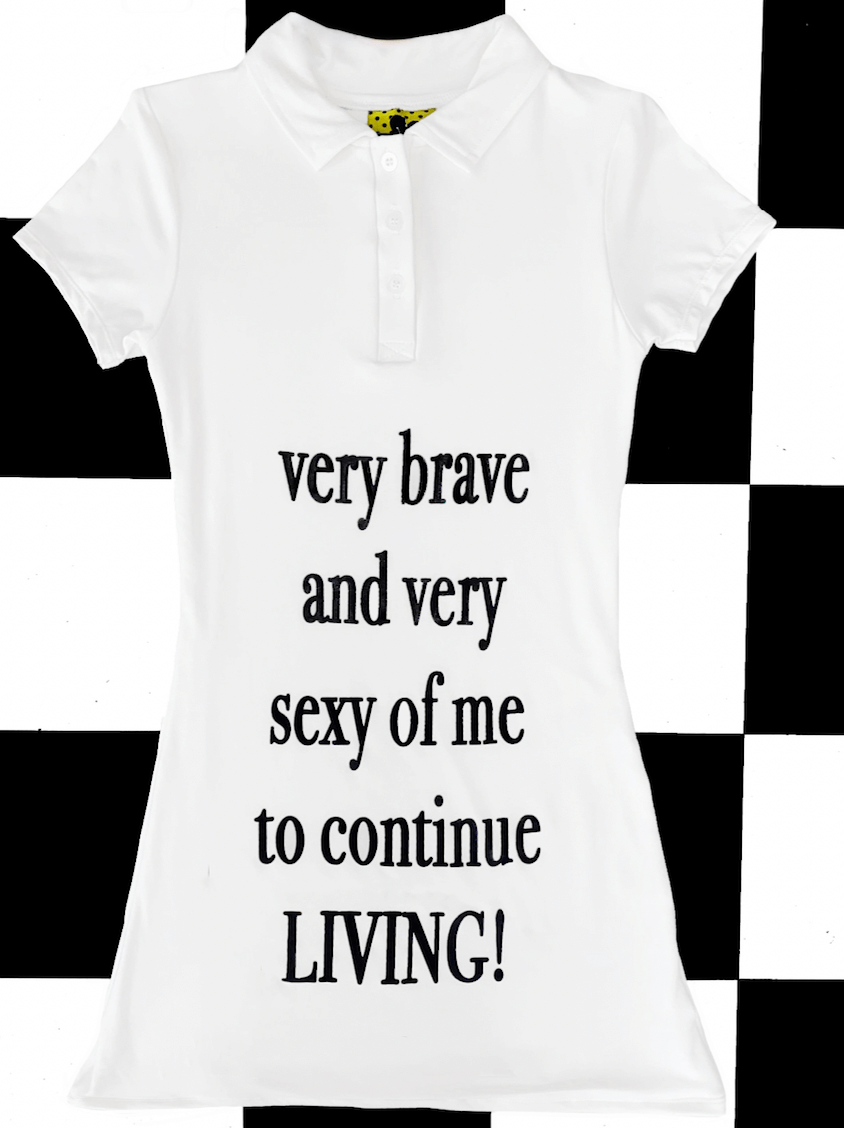 o'mighty BRAVE AND SEXY POLO DRESS