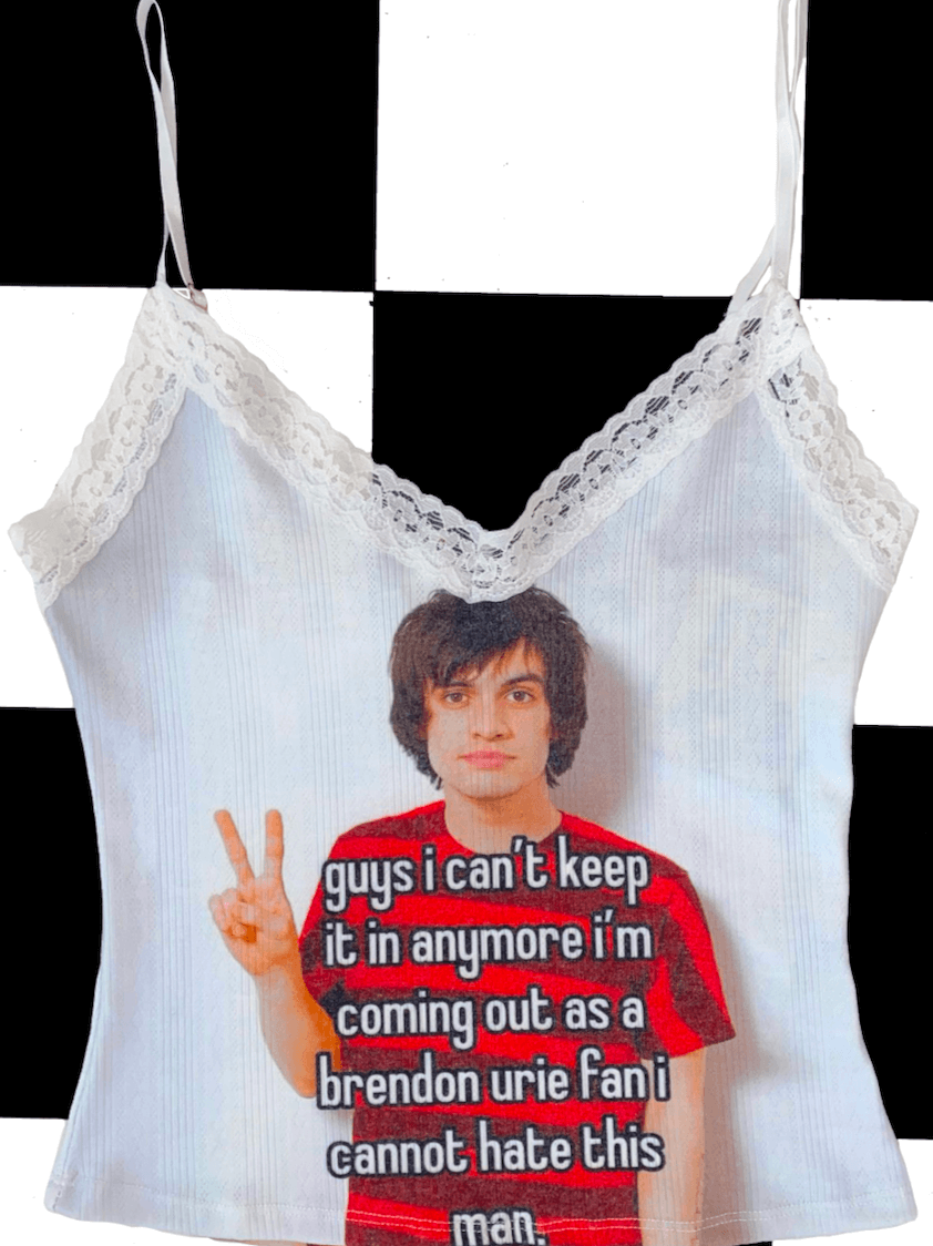 o'mighty BRENDON URIE POINTELLE CAMI