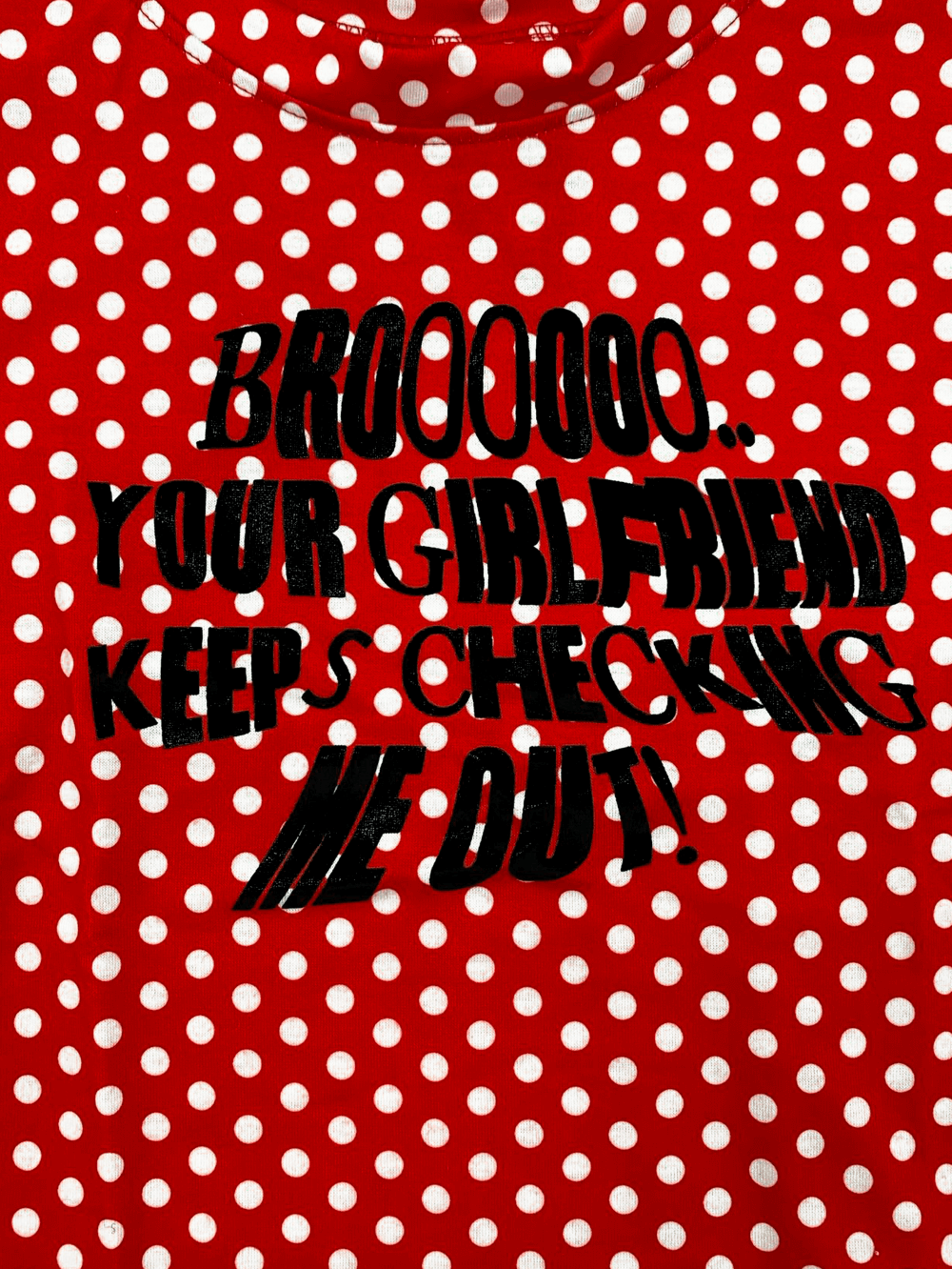 o'mighty BROOOOOOOOOOO TEE IN POLKA