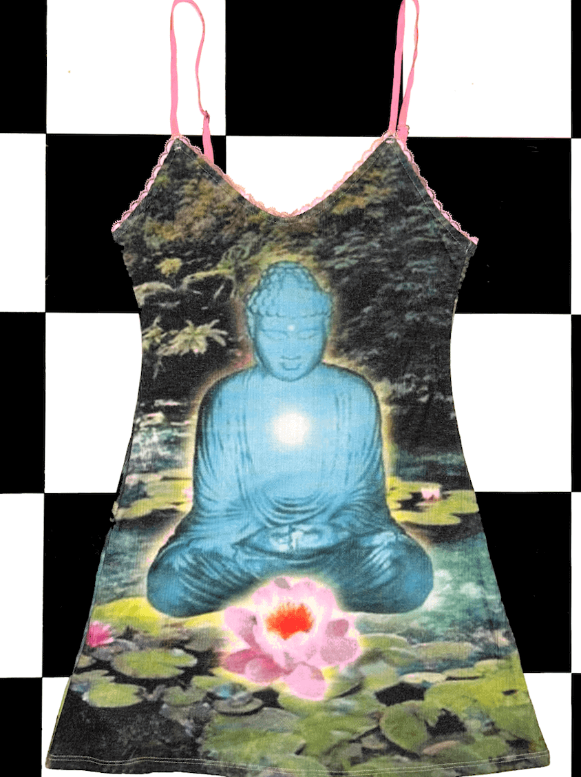 o'mighty BUDDHA POINTELLE DRESS