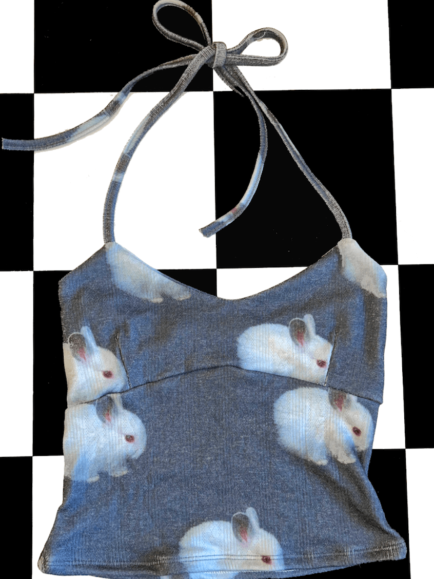 o'mighty BUNNY POINTELLE HALTER