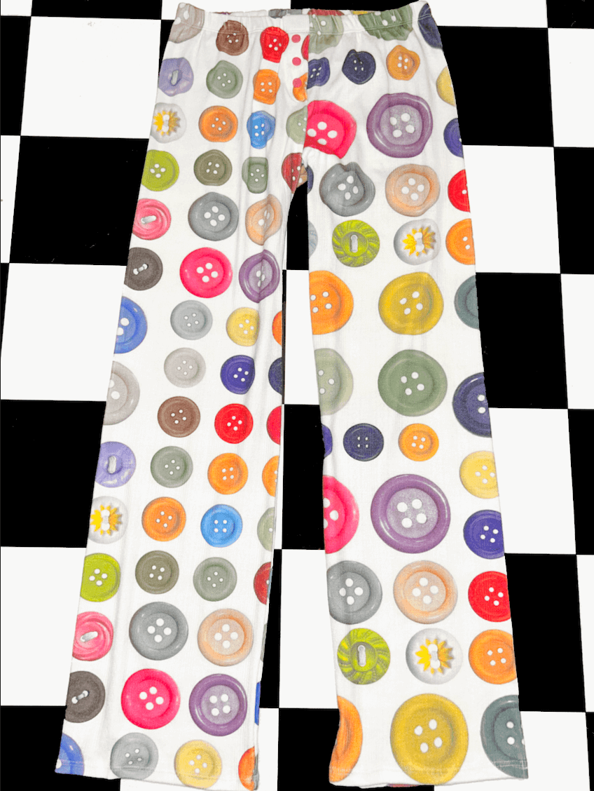 o'mighty BUTTONS POINTELLE PANT
