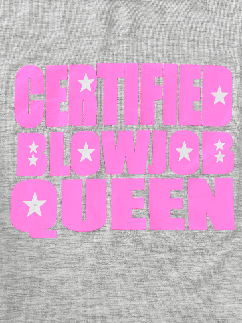 o'mighty CERTIFIED BJ QUEEN IN GREY