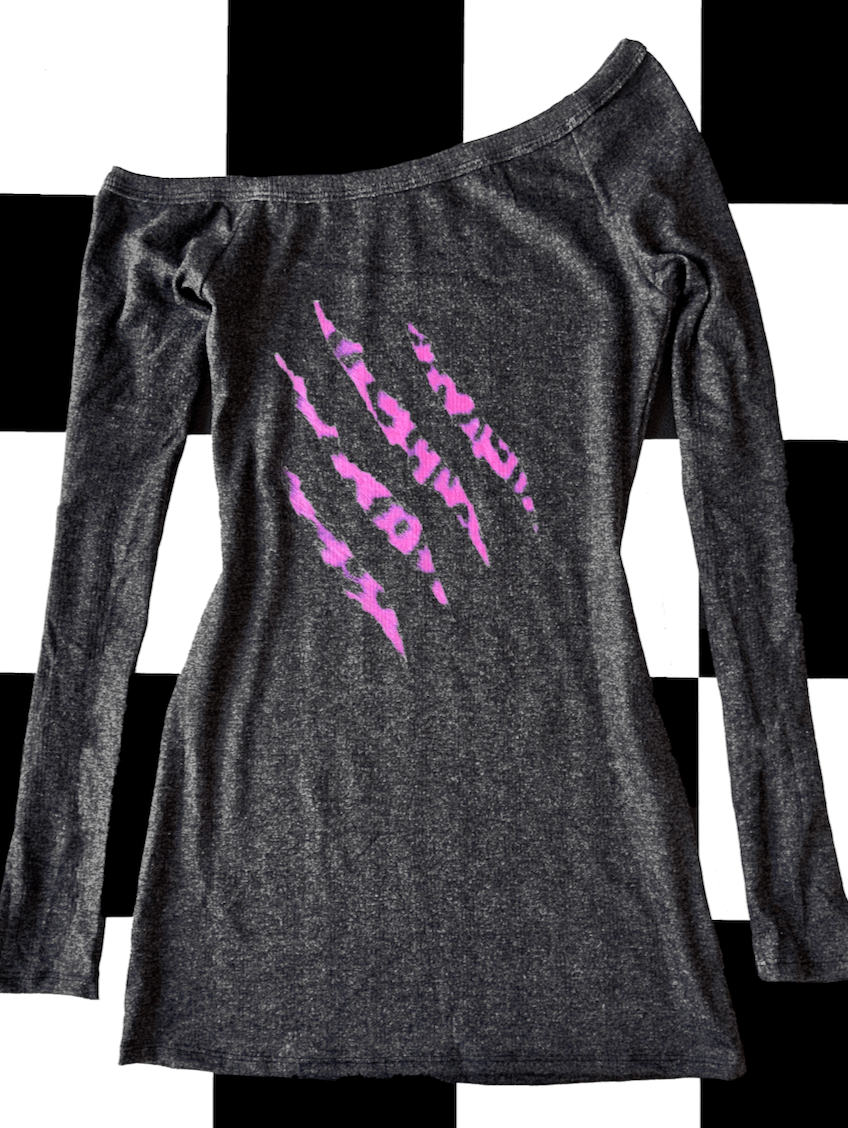 o'mighty CLAW POINTELLE DRESS