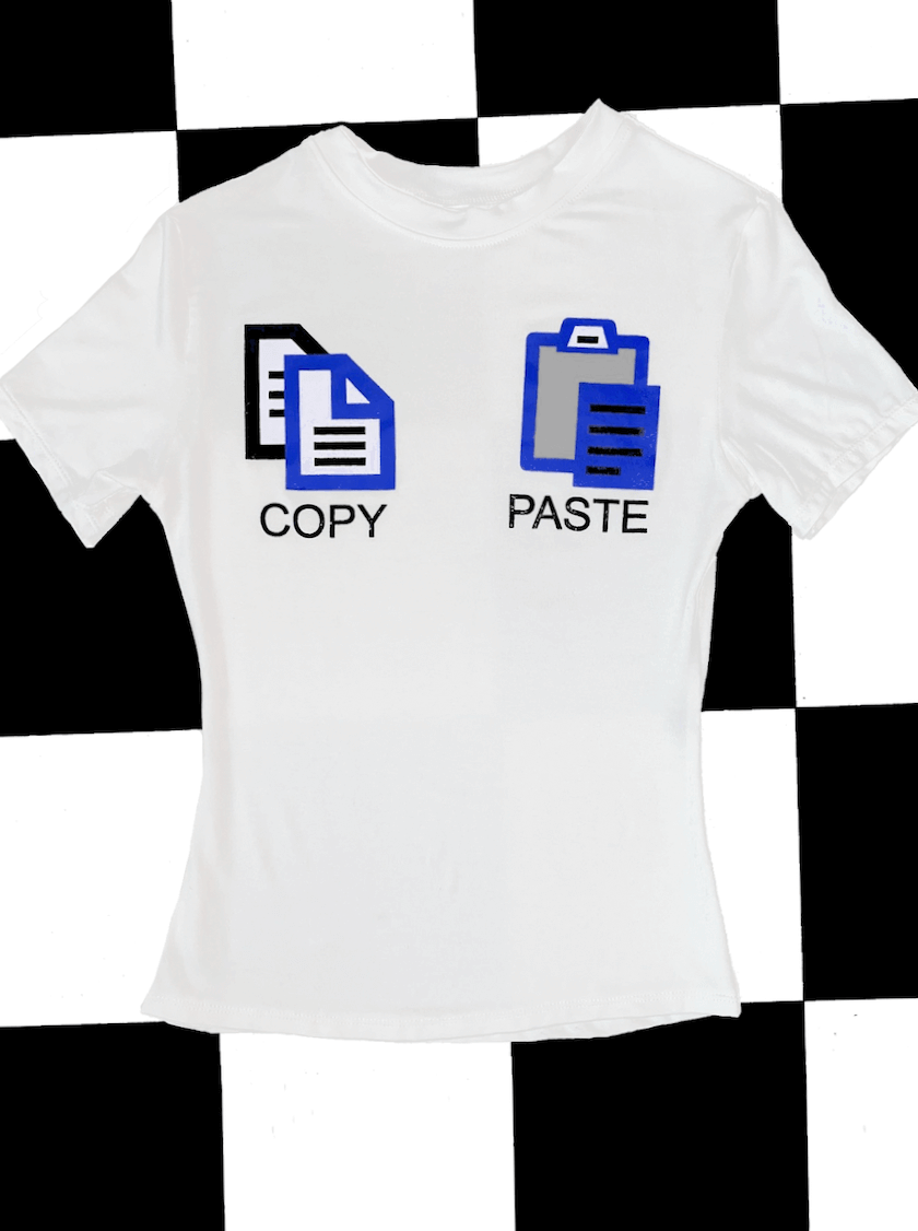 o'mighty COPY PASTE TSHIRT