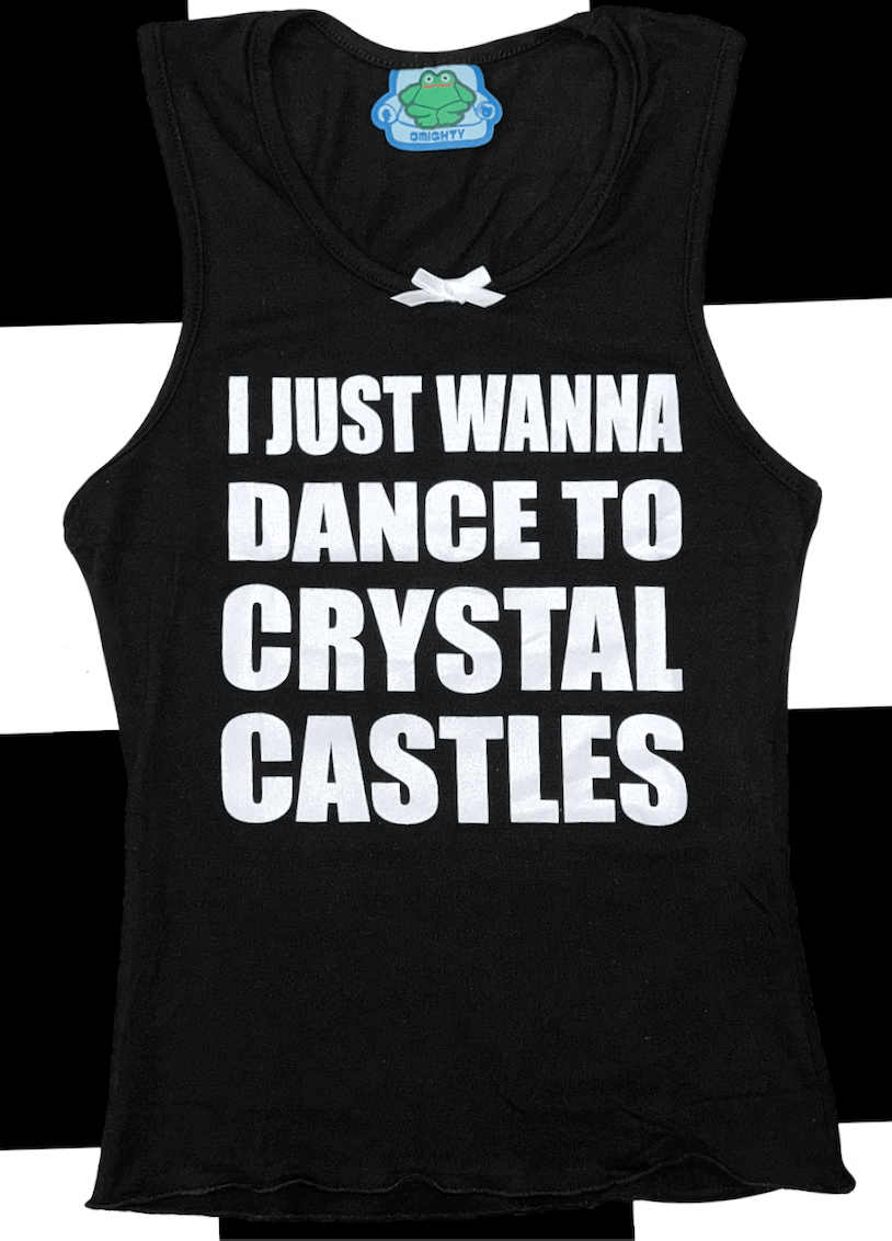 o'mighty CRYSTAL CASTLES BABY TANK