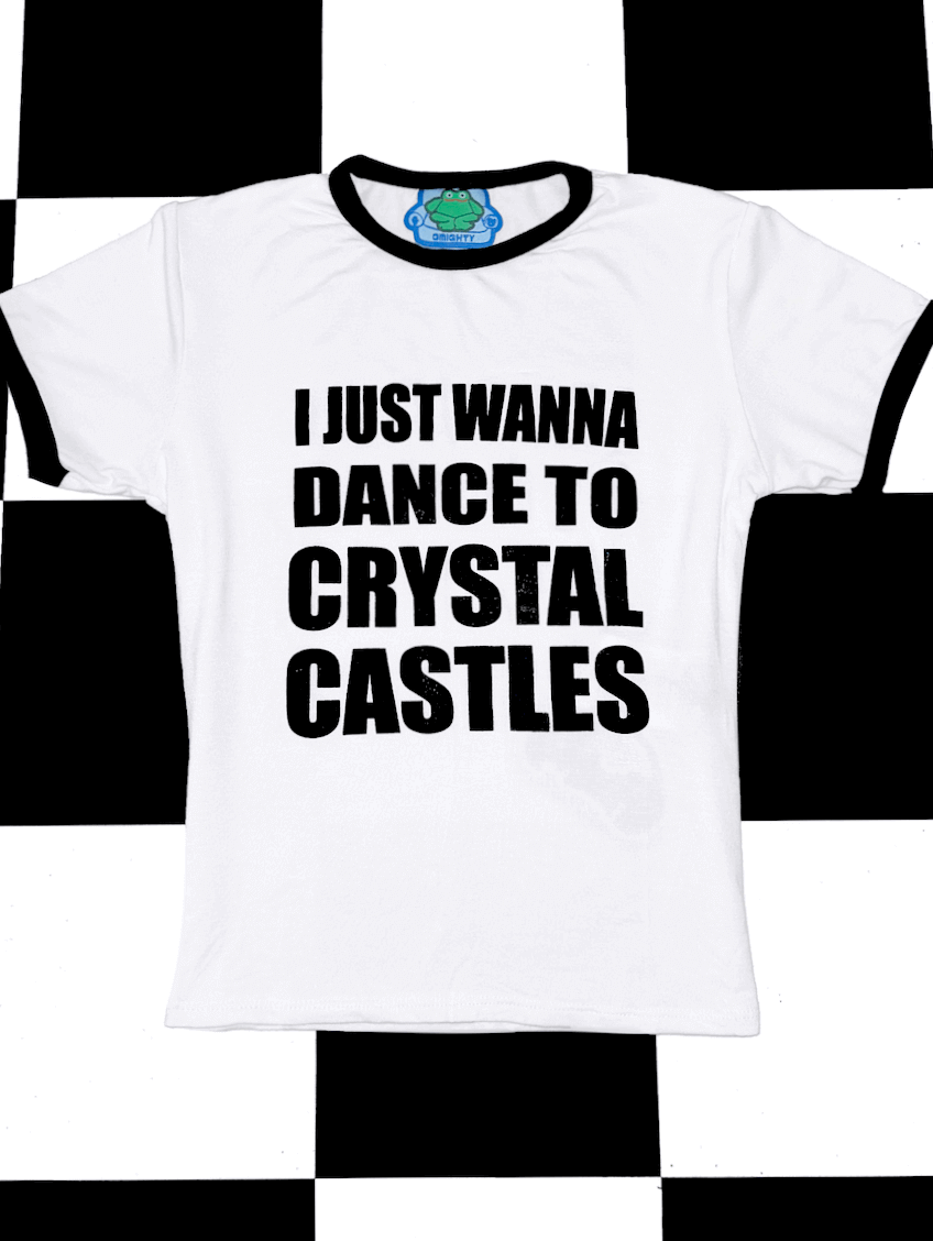 o'mighty CRYSTAL CASTLES RINGER TEE