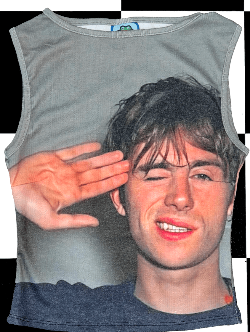 o'mighty DAMON ALBARN POINTELLE CAMI