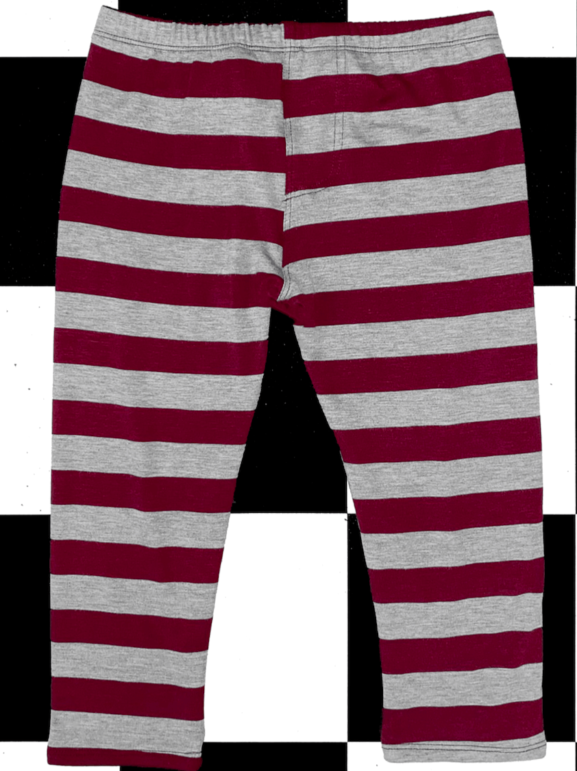 o'mighty DICAPRI IN MAROON STRIPES